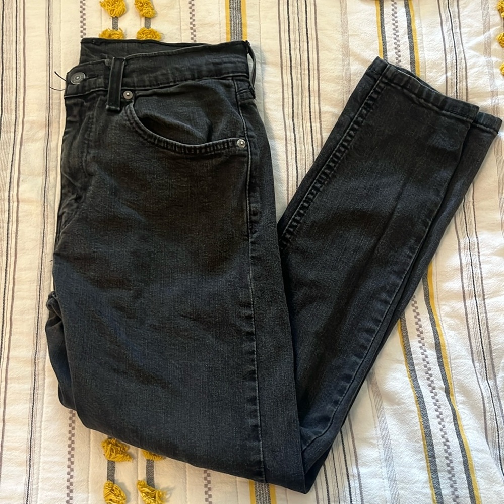 Levi's 512 black jeans size 32x30